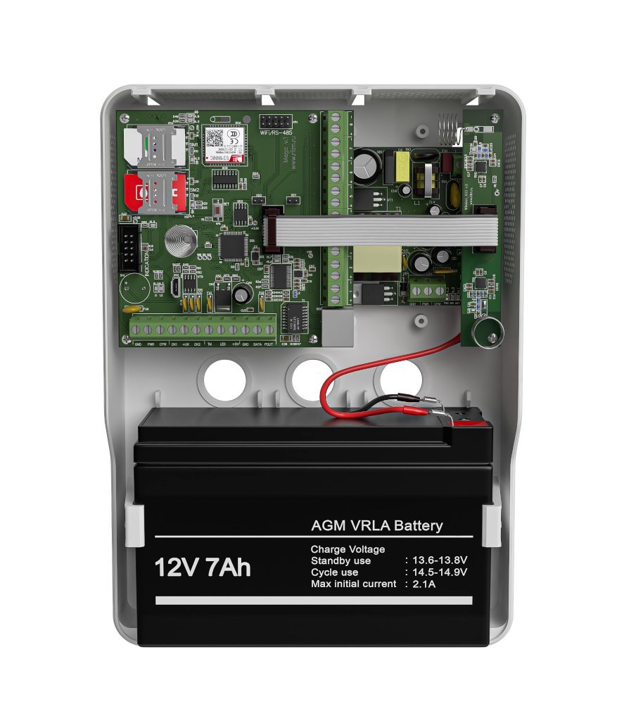 Mega v.5 LTE в корпусе (под АКБ 1,2-7 Ач с БРП 12V 2,5А)
