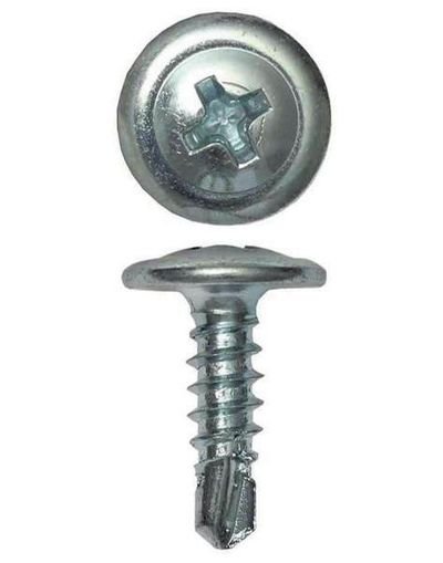 Саморез с пресс-шайбой 4.2х41 со сверлом (200 шт) (CM274041)