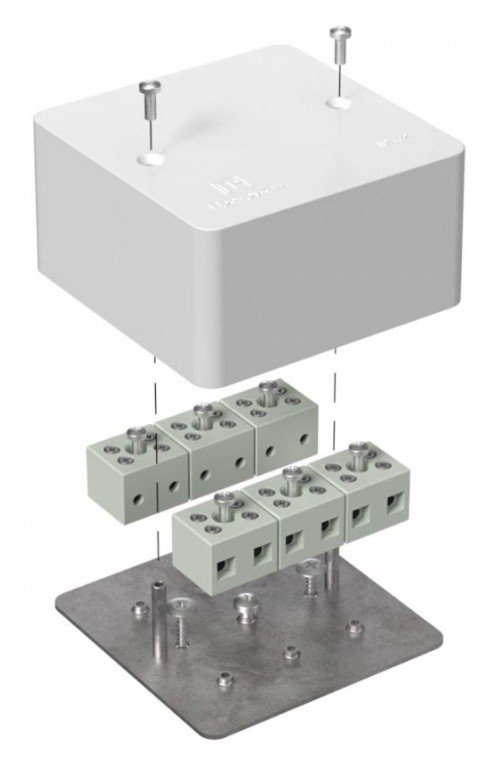Коробка огнестойкая для к/к 40-0470-FR2.5-12 Е15-Е120 103х103х45
