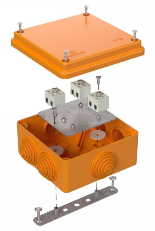 Коробка огнестойкая 100х100х50 (40-0300-FR2.5-6)