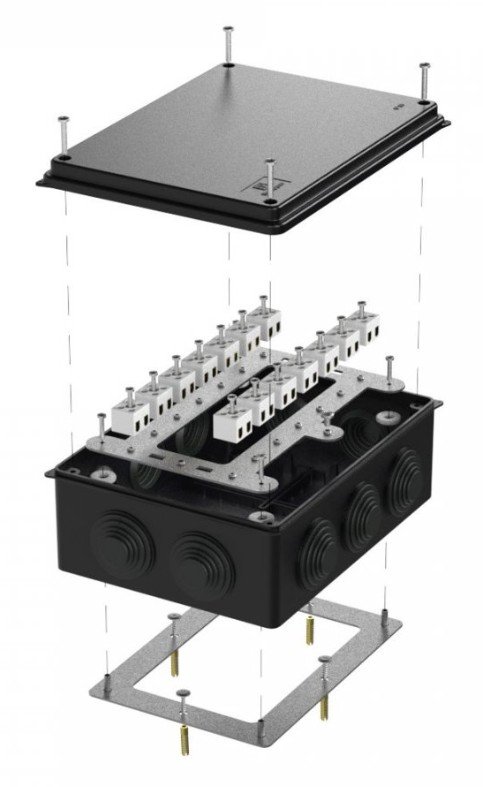 Коробка огнестойкая для о/п 200х150х75 (40-0320-9005-FR2.5-28)