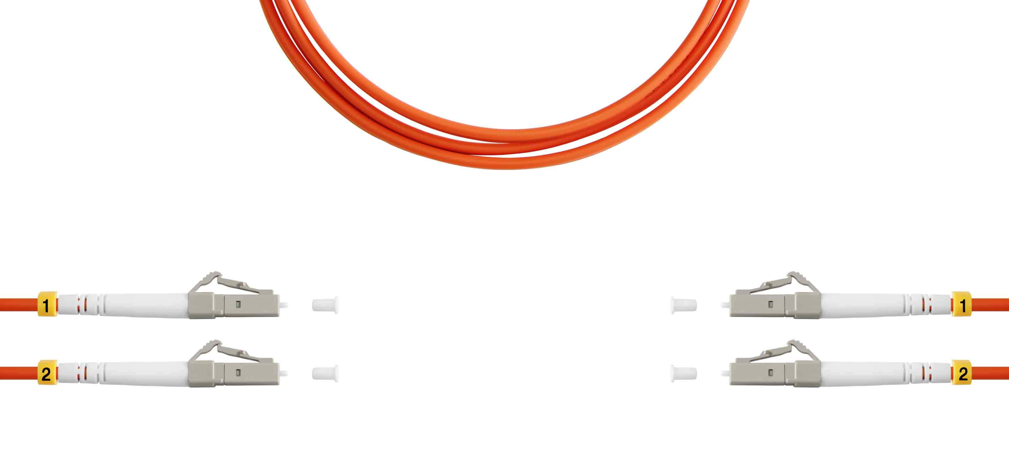 Патч-корд ВО MM(OM2), LC/UPC-LC/UPC, 3.0мм, duplex, LSZH, 10м (09-12015)