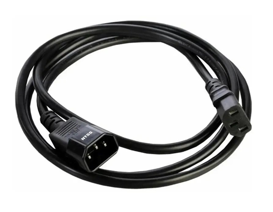 NTSS-PC13141 C13-С14 проводник.:3х0.75мм2 1м 220В 10А черный