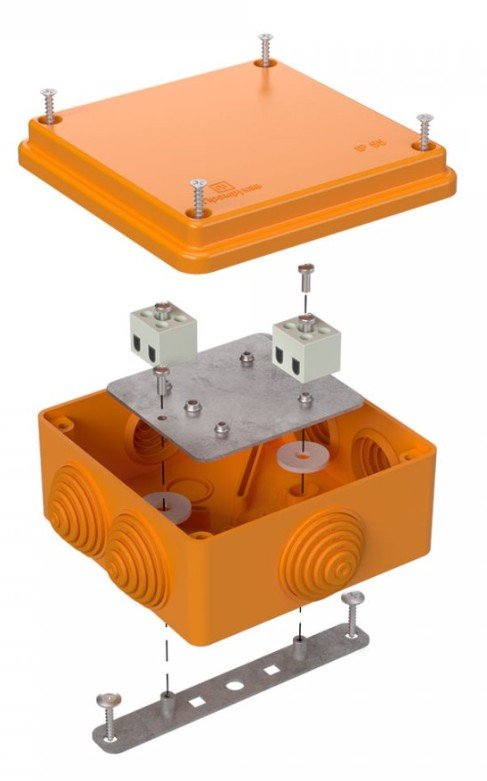 Коробка огнестойкая 100х100х50 (40-0300-FR2.5-4)
