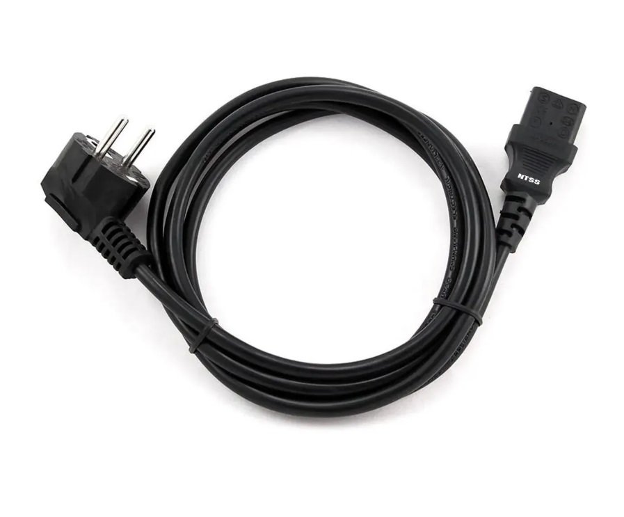 NTSS-PC13771 C13-Schuko проводник.:3х0.75мм2 1.8м 220/250В 10А, чёрный