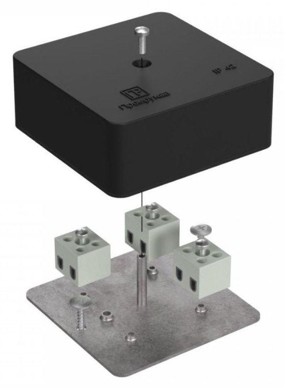 Коробка огнестойкая для к/к 75х75х30 (40-0450-9005-FR1.5-6)