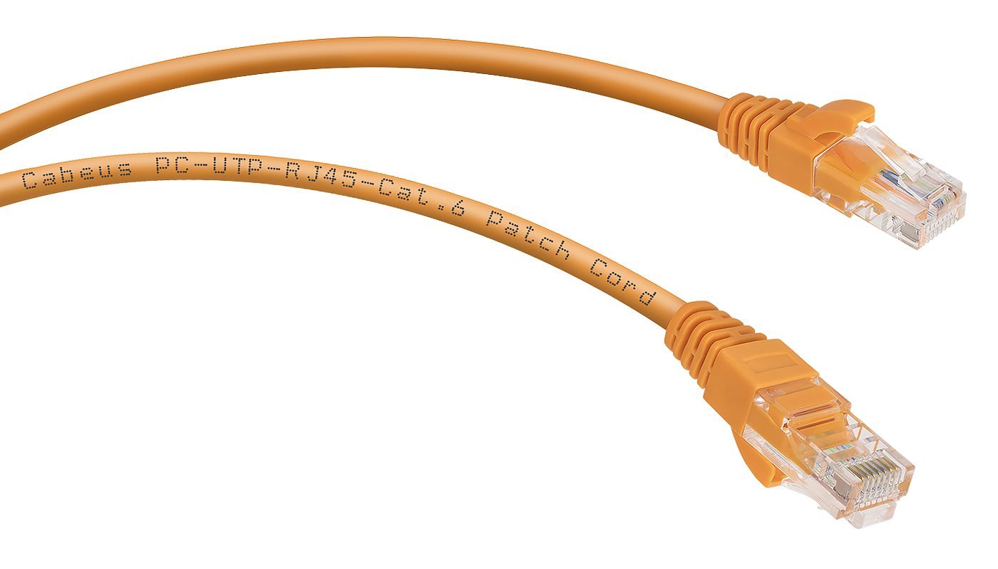 PC-UTP-RJ45-Cat.6-5m-OR (8702c), оранжевый