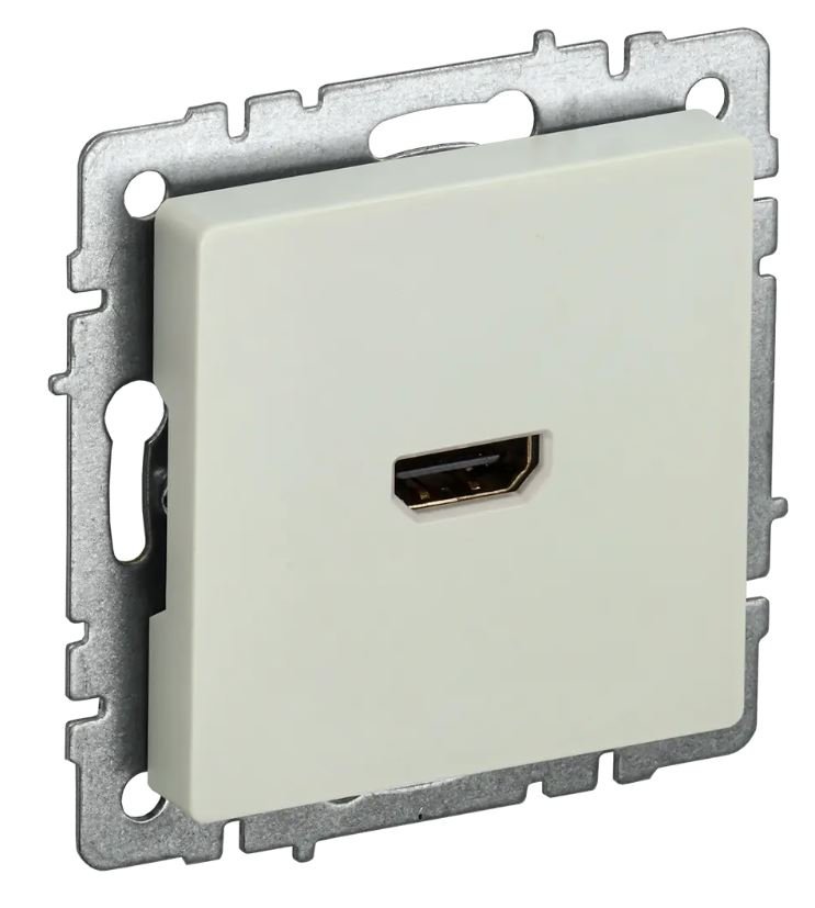 Розетка HDMI BRITE PHDMI-0-БрКр бежевый (BR-H10-K10)