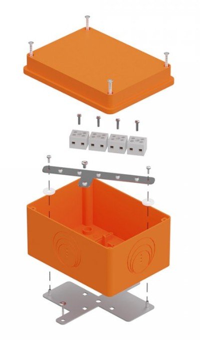 Коробка огнестойкая 150х110х90 E15-E120 для о/п (40-0351-FR1.5-8)