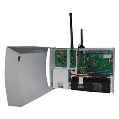 S632-2GSM-BK20-W округлый (S632-2GSM-МВК) под АКБ 2,3Ач, цвет белый