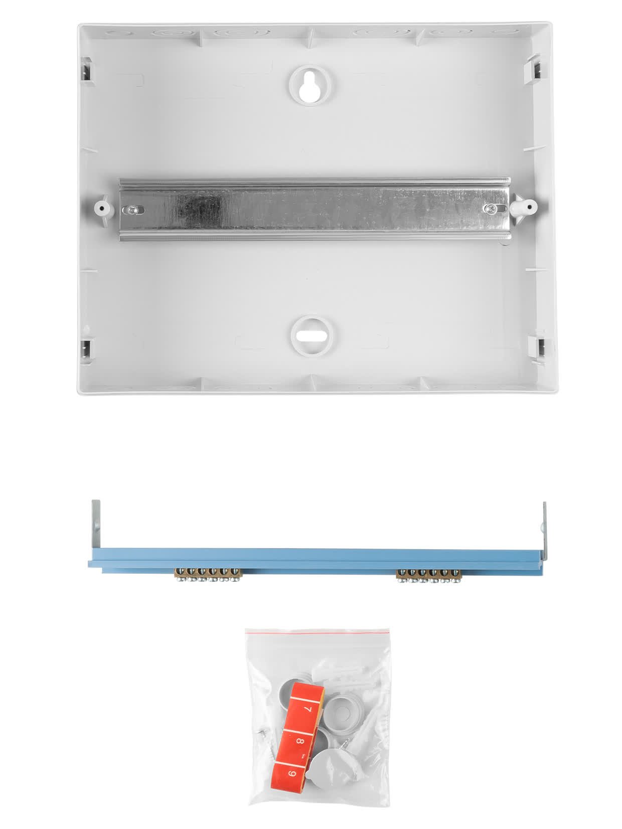 ЩРН-П-12модулей с белой крышкой, навесной, пластик IP41 TDM (SQ0903-0004)