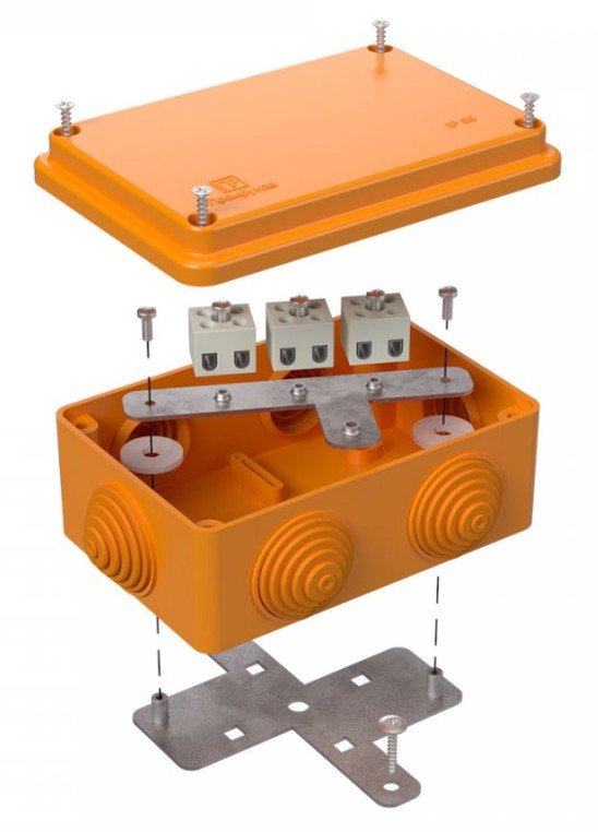 Коробка огнестойкая 120х80х50 (40-0340-FR2.5-6)