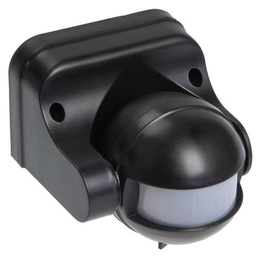 Датчик движения ДД-009 1100Вт 180град 12м IP44 черный (LDD10-009-1100-002)