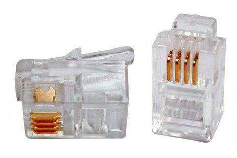 PLUG-4P4C-P-C2-100 (100 шт)