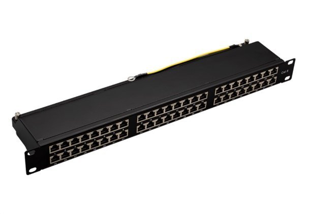 Патч-панель высокой плотности 19", 48xRJ-45, FTP, 6, 1U (10-0434)