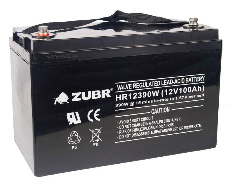 ZUBR HR 12390W (12V, 110Ah)