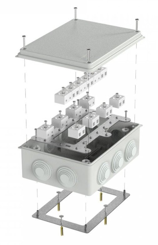 Коробка огнестойкая для о/п 200х150х75 (40-0320-7035-FR10.0-28)