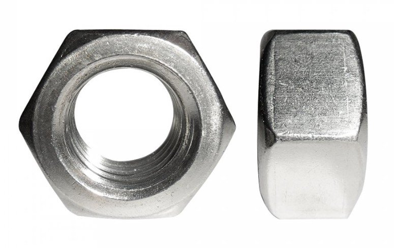 Гайка шестигранная оцинкованная М8 (DIN 934)(500шт) (PR08.2363)