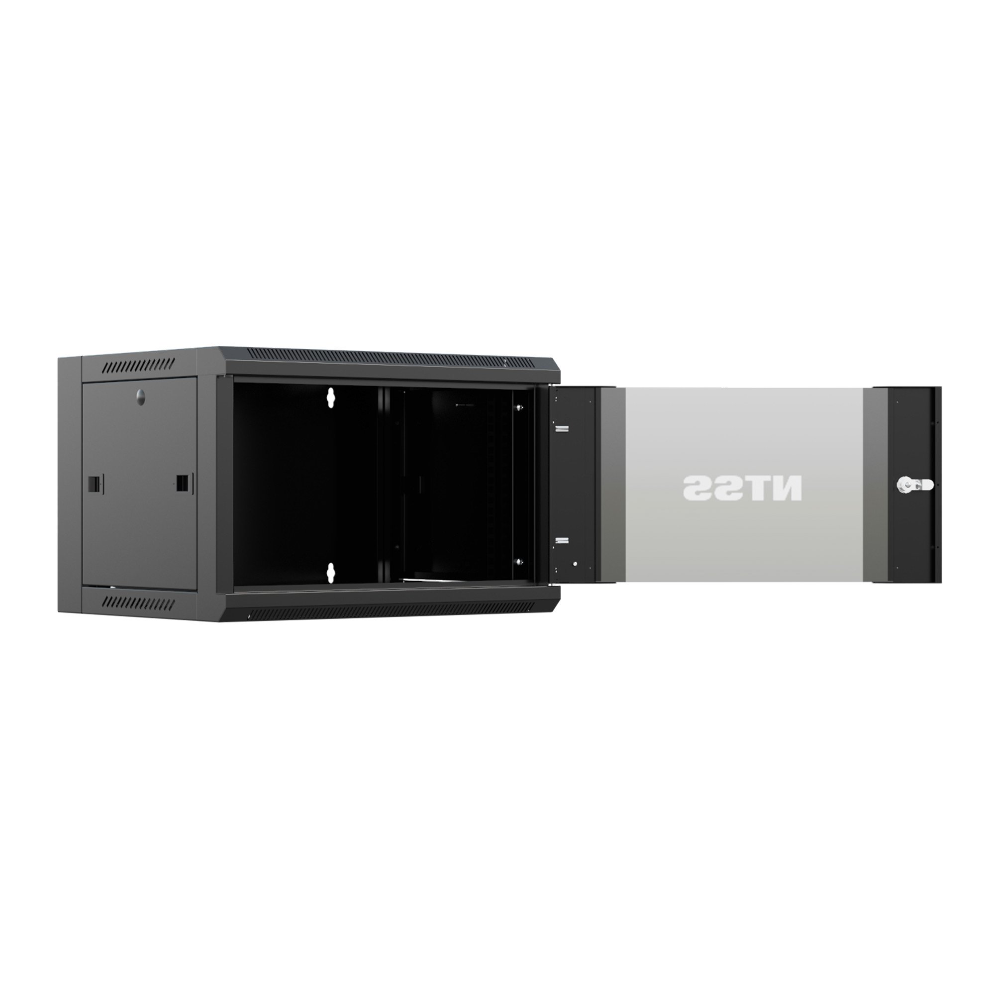 NTSS-W6U6060GS-BL настенный 6U 570х600мм