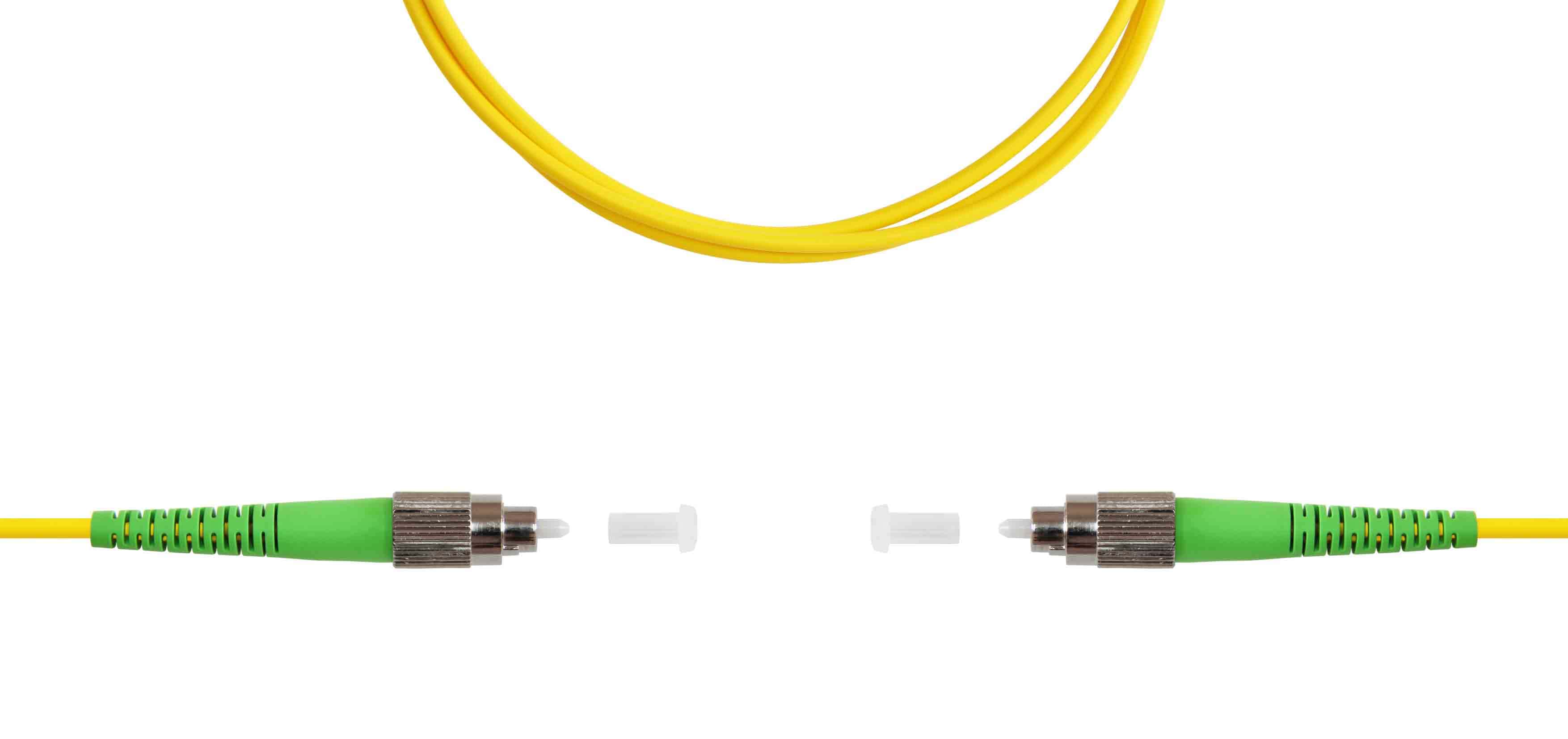 Патч-корд ВО SM(G.652.D), FC/APC-FC/APC, 3.0мм, simplex, LSZH, 3м (09-05003)