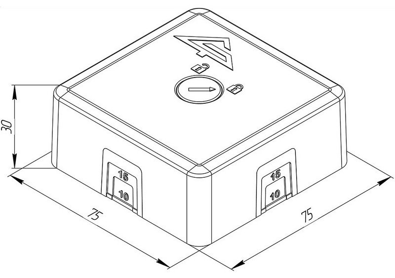 КМ-О (8к)-IP41-s