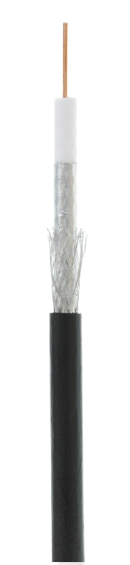 RG-6 CCS, Out, PE (UEC-C2-32123B-BK-3)