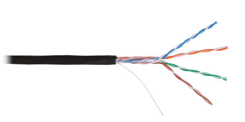 U/UTP 4pair, Cat5e, Out, PE, Long Et (01-0345)