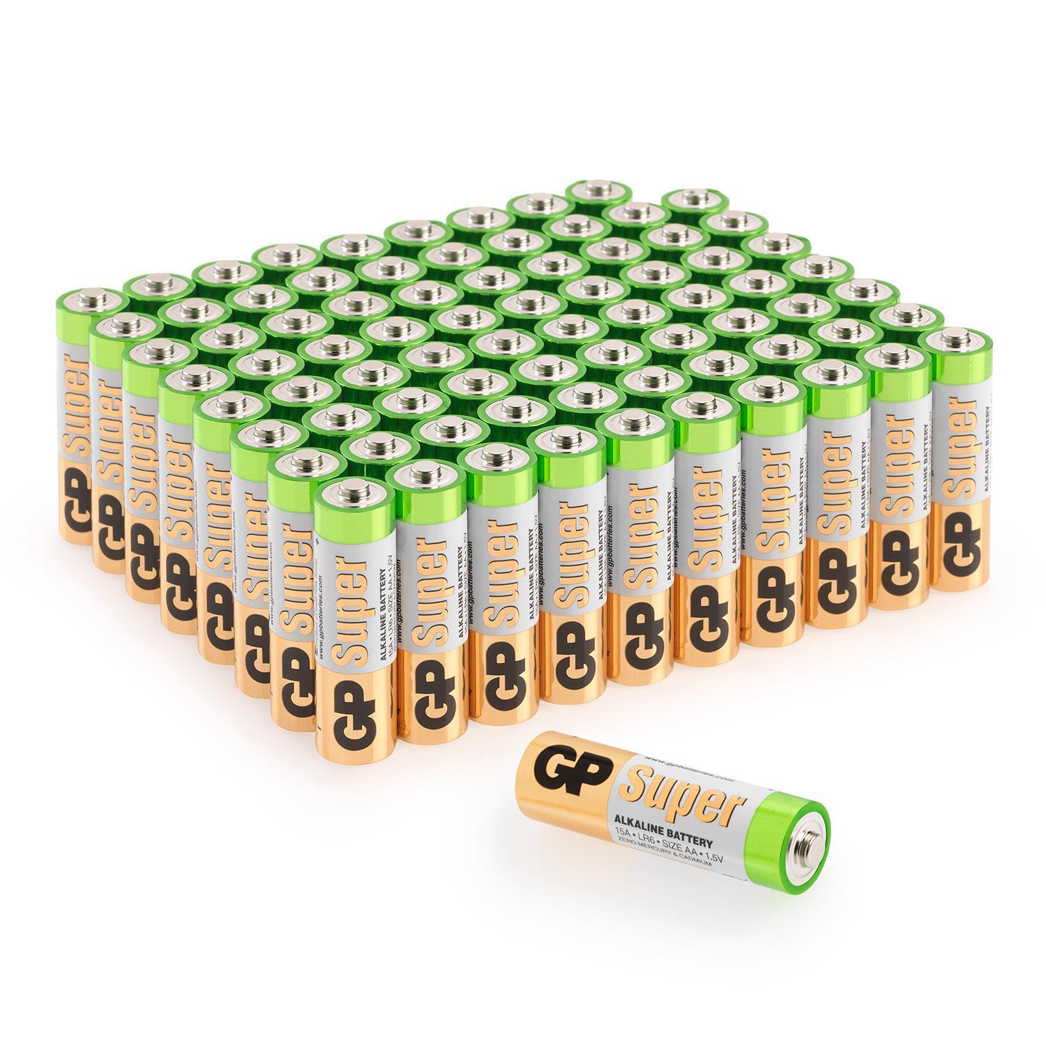 GP Super Alkaline 24A AAA (GP 24AA21-2CRSWC80), упак. 80 шт.