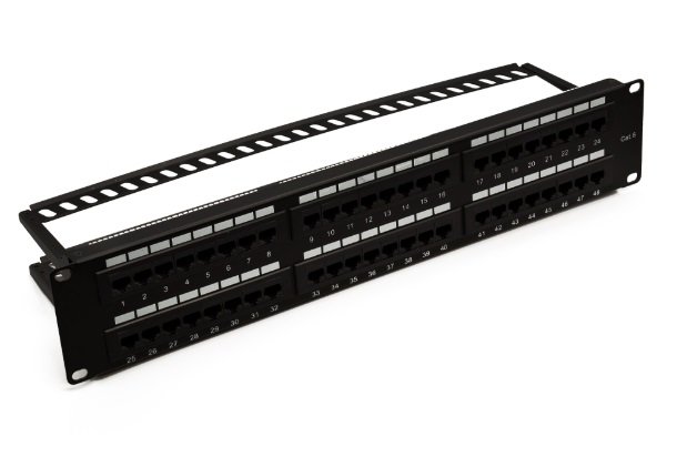 Патч-панель 19", 48xRJ-45, UTP, 6 (10-0431)