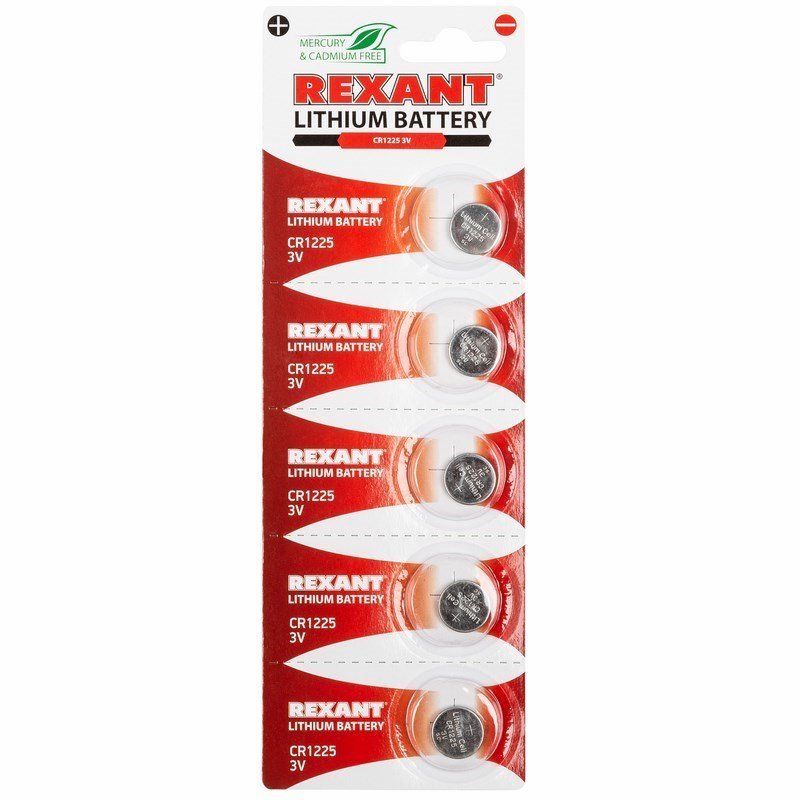 Литиевые батарейки CR1225 3 V 48 mAh (30-1103)