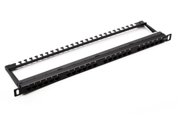 Патч-панель высокой плотности 19", 24xRJ-45, UTP, 6A, 0,5U (10-0426)