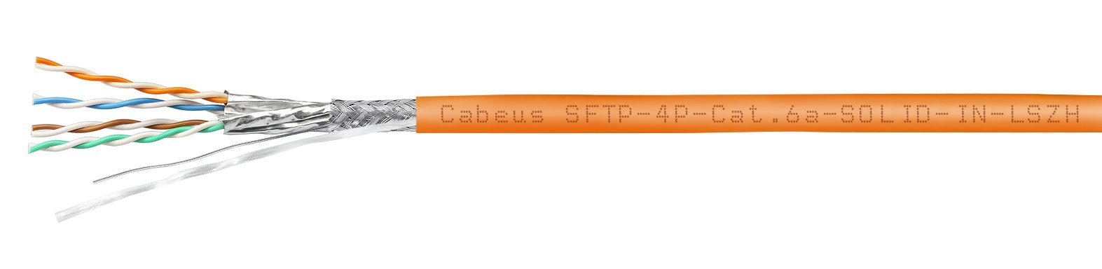 SFTP-4P-Cat.6a-SOLID-IN-LSZH (7468c)