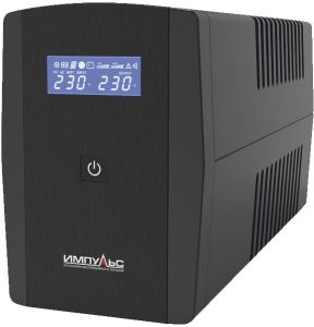 Импульс Юниор СМАРТ 800 480Вт 800ВА черный (JS80120)