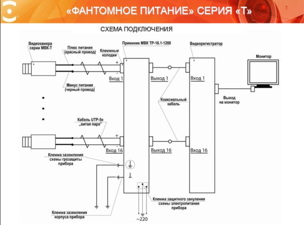 Фантомное питание. Схема подключения