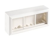 Коробка на 3 модуля для механизмов 45х45мм SM45/6 (72946) / Коробка для механизмов