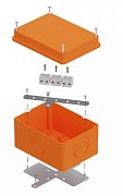 Коробка огнестойкая 150х110х90 E15-E120 для о/п (40-0351-FR6.0-6) / Коробка огнестойкая для открытой установки