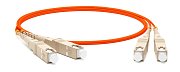 FC-D2-62-SC/PR-SC/PR-H-2M-LSZH-OR / Патч-корд волоконно-оптический многомодовый
