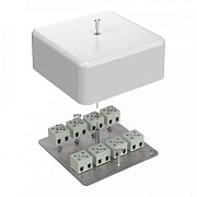 Коробка огнестойкая 103х103х45 (латунь) (40-0470-FR6.0-16-Е60) / Коробка огнестойкая для открытой установки