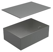 Коробка металлическая с крышкой для заливки в пол 309х217х105мм, для люков 70083, 70012 BOX/8-12 (70181)