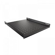 NTSS-FS-800-BL 1U нагр.:60кг. 19" 550мм черный / Полка стационарная