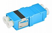 LC/UPC SM duplex (SC тип) бесфланцевый (130204-00038) / Оптический проходной адаптер