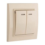 Минск Выключатель 2-кл. СП 10А (ERV10-123-20) / Выключатель 2-кл. СП 10А