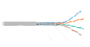 F/UTP 4pair, Cat5e, Solid, In, нг(А)-HF (NMC 4200C-GY) / Кабель «витая пара» (LAN) для структурированных систем связи