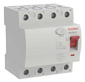 YON MAX MDL100 ВДТ, 4P, 30mA, 63A, АС (MDL100-4P2-63-AC)