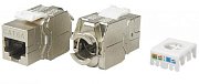 KJ8-8P8C-C6A-180-TLS-SH-F-WH / Вставка Keystone Jack RJ-45