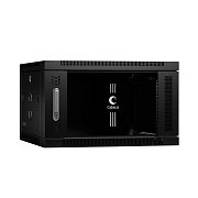 SH-05F-6U60/45-BK (8598c) / Шкаф телекоммуникационный 19" настенный 6U