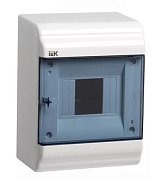 Корпус пластиковый навесной PRIME ЩРН-П-4 IP41 белый (MKP82-N-04-41-20) / Корпус пластиковый