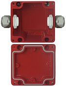 МКС "Мороз", 2В, IP66/IP68, красный / Коробка коммутационная металлическая