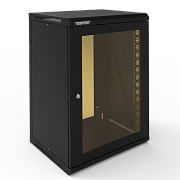 ТВС-15U-600-450-СР-9005 (05-2153-B) / Шкаф настенный телекоммуникационный