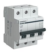 GENERICA ВА47-29М 3P C 63А 4,5кА (MVA21-3-063-C-G) / Автоматический выключатель